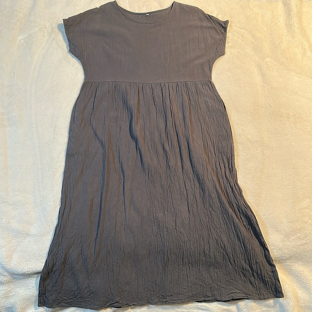 Gray Women’s Below the Knee Dress